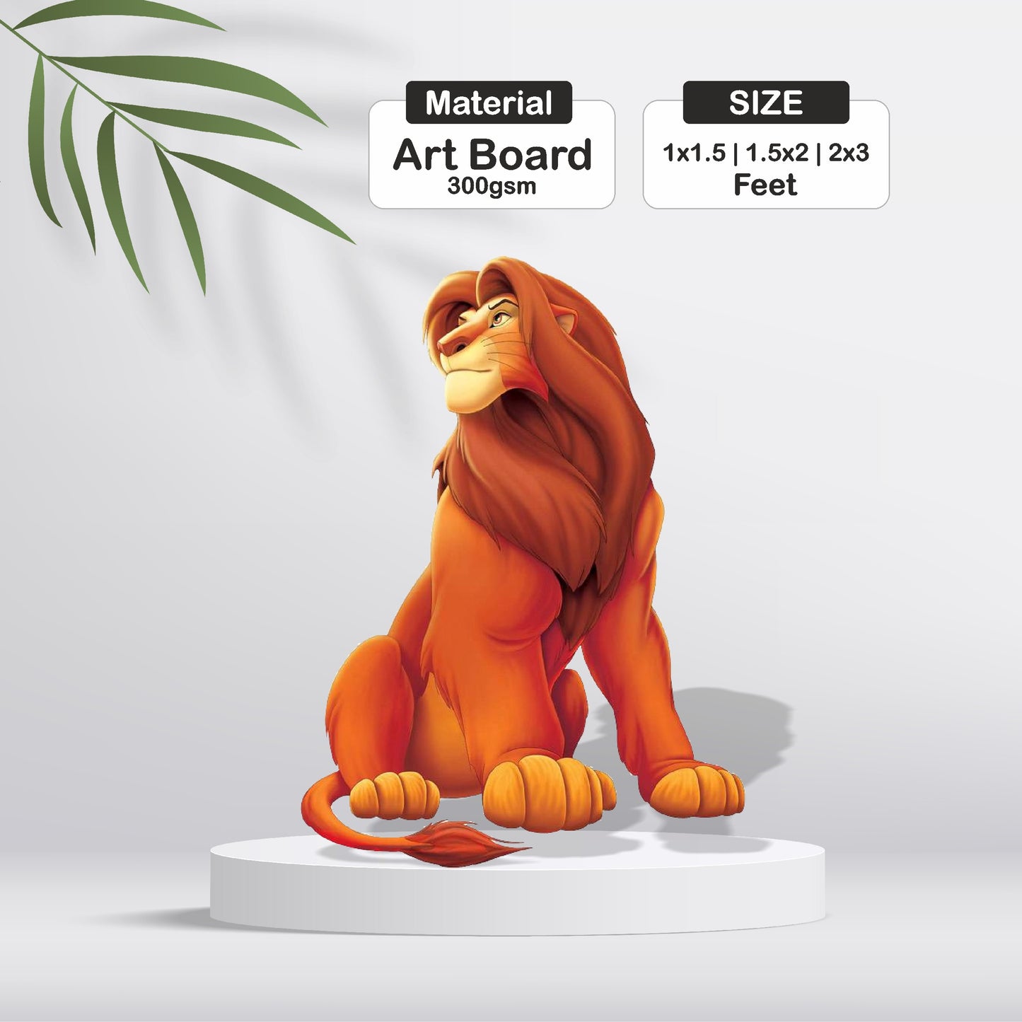 Lion King Theme Cutout - BP 08