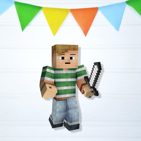 Minecraft Theme Cutout - BP 10