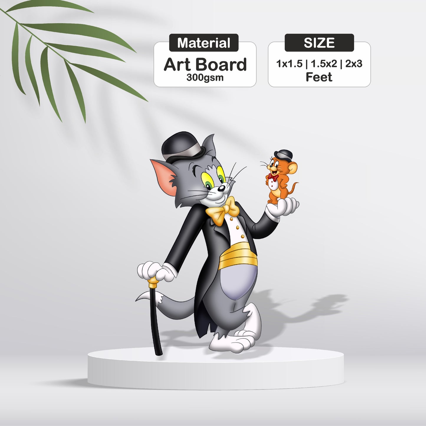 Tom & Jerry Theme Cutout - BP 01