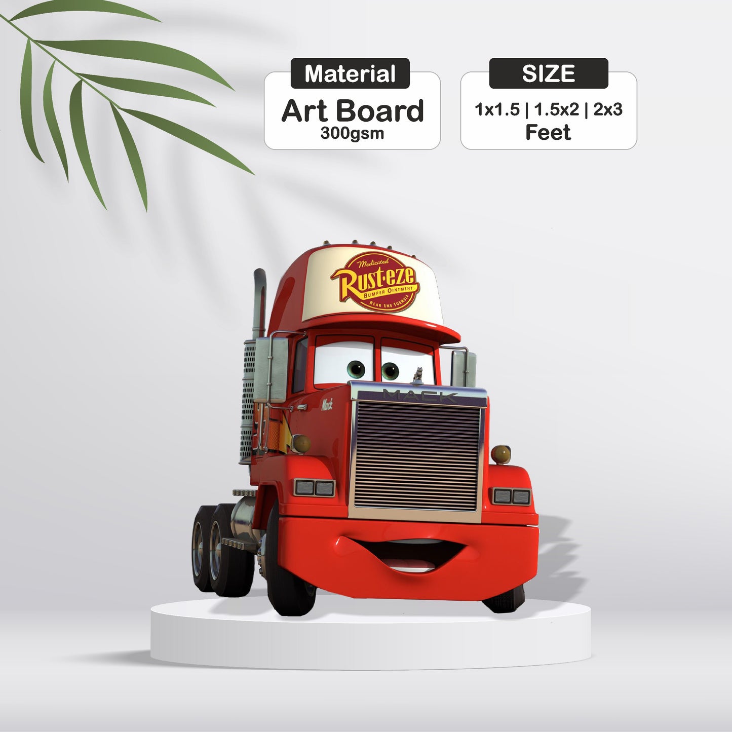 McQueen Car Theme Cutout - BP 09