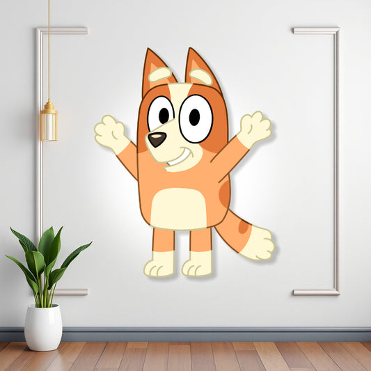 Bluey Theme Cutout - BP 09