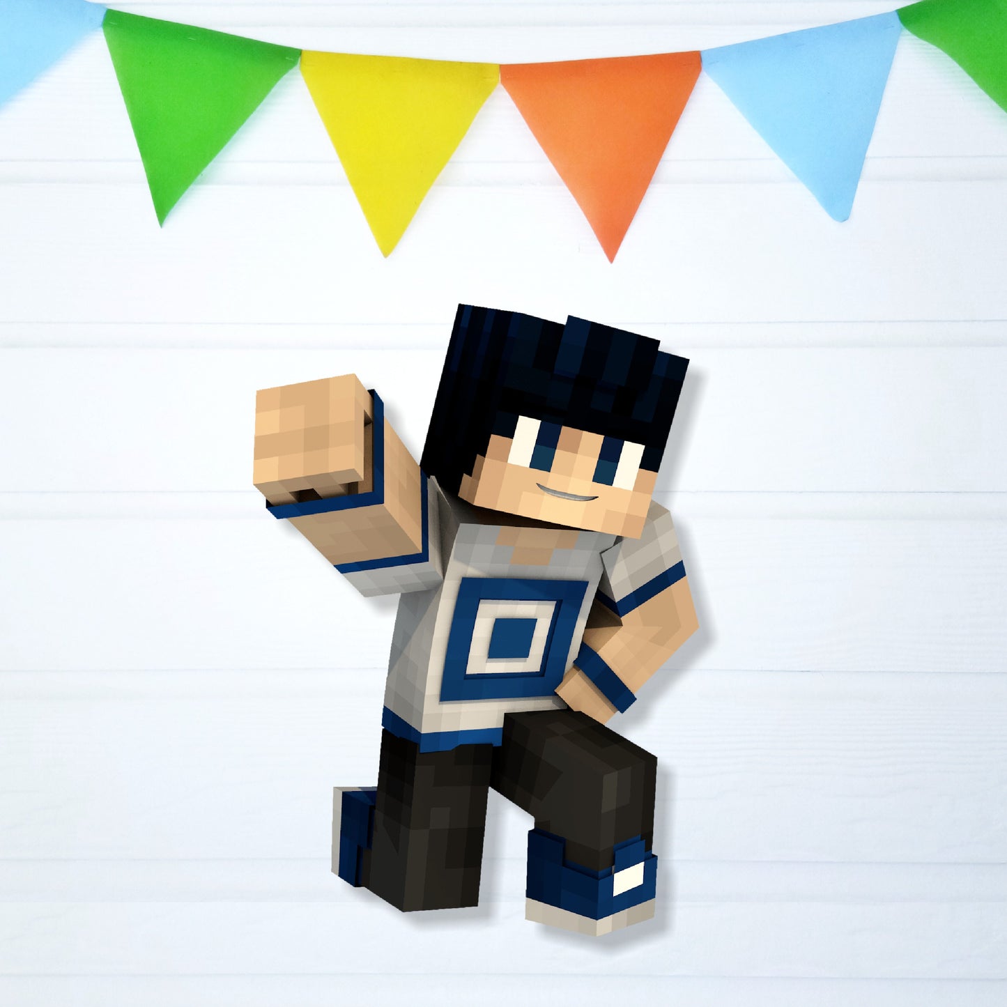 Minecraft Theme Cutout - BP 08