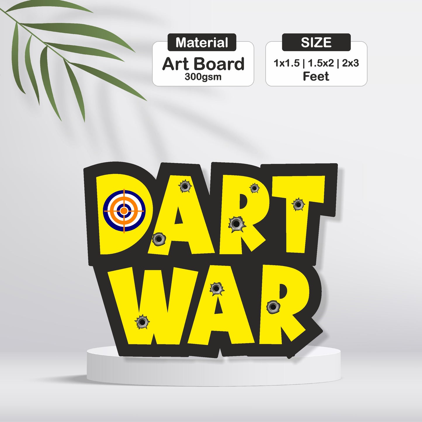 Nerf Gun Theme Cutout - BP 09