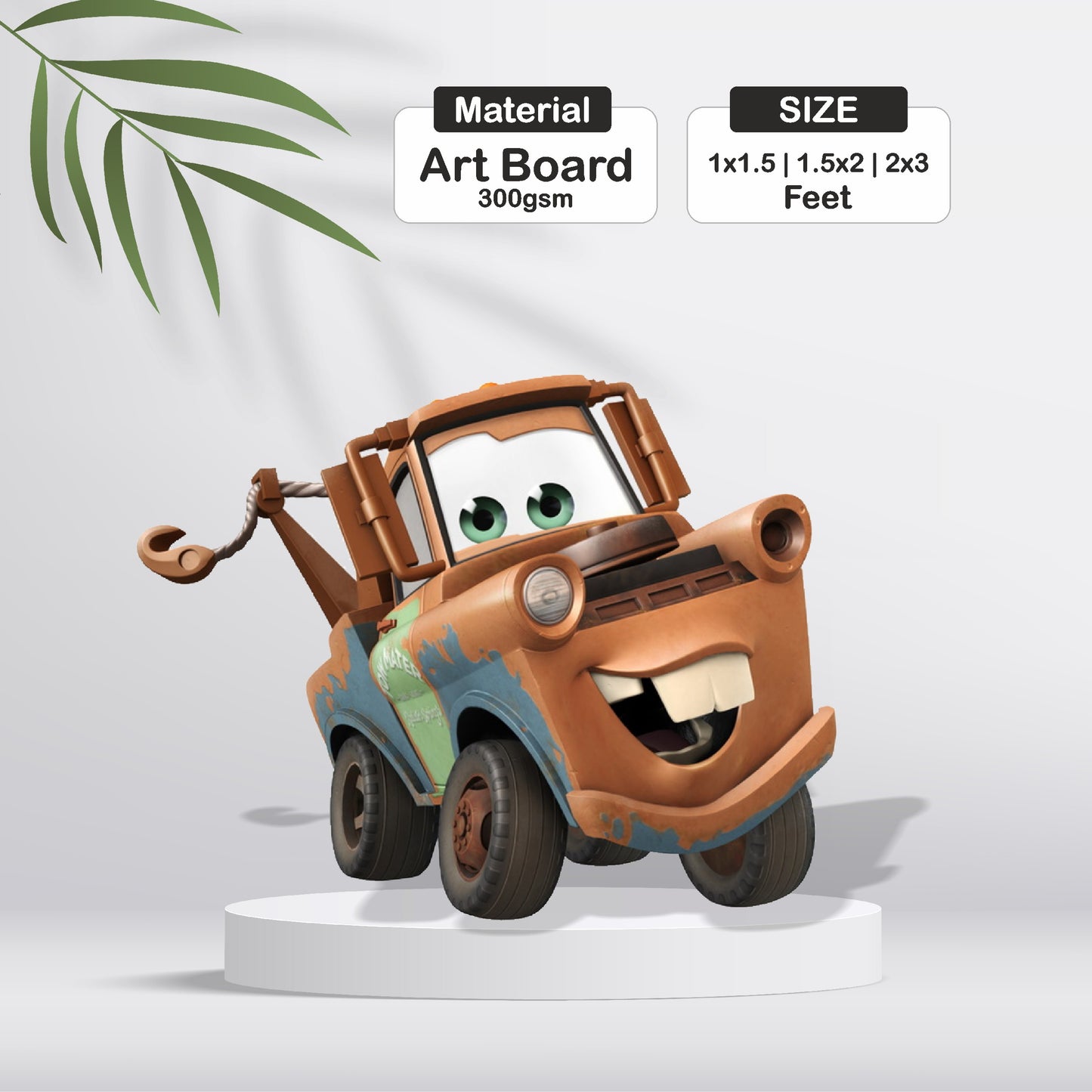 McQueen Car Theme Cutout - BP 10