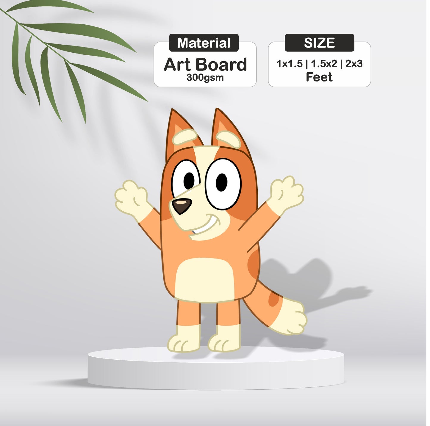 Bluey Theme Cutout - BP 09