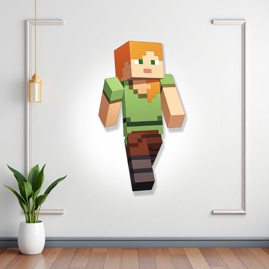 Minecraft Theme Cutout - BP 09