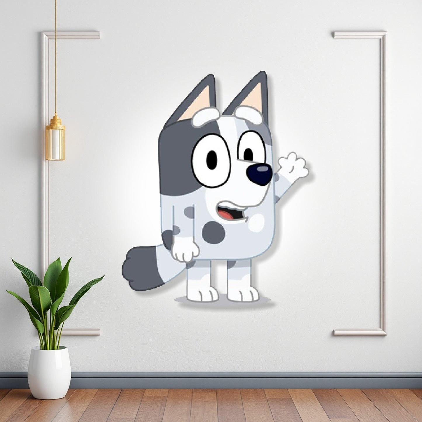 Bluey Theme Cutout - BP 10