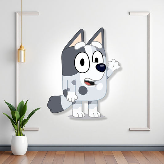 Bluey Theme Cutout - BP 10