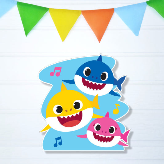 Baby Shark Theme Cutout - BP 00