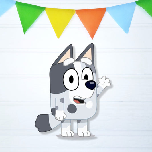 Bluey Theme Cutout - BP 10