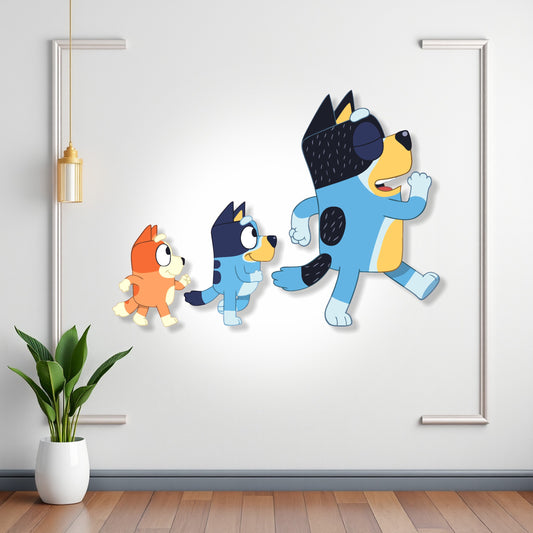Bluey Theme Cutout - BP 11