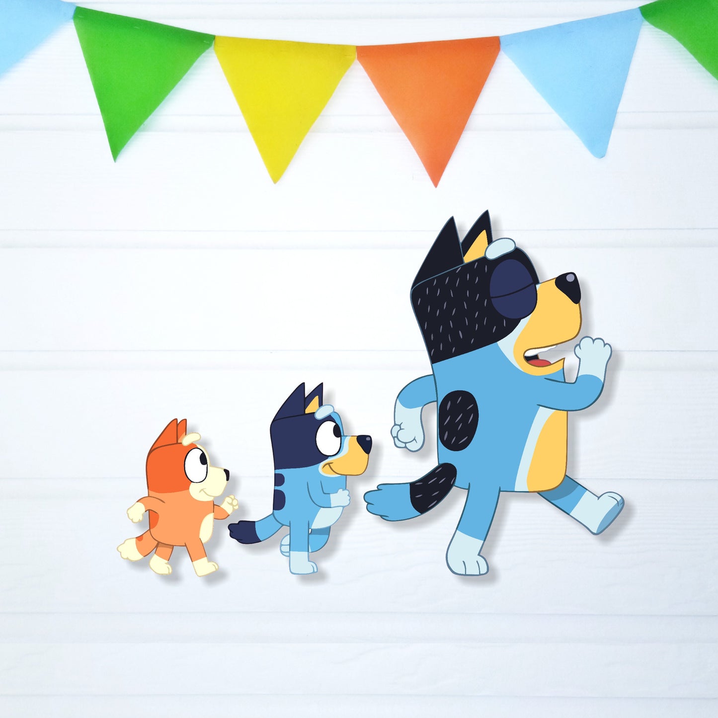 Bluey Theme Cutout - BP 11