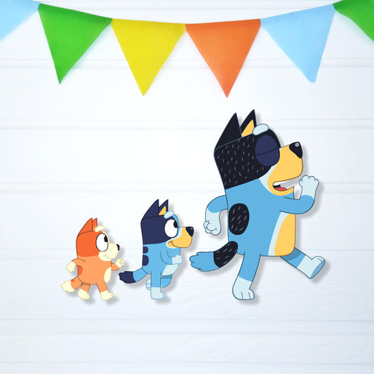 Bluey Theme Cutout - BP 11
