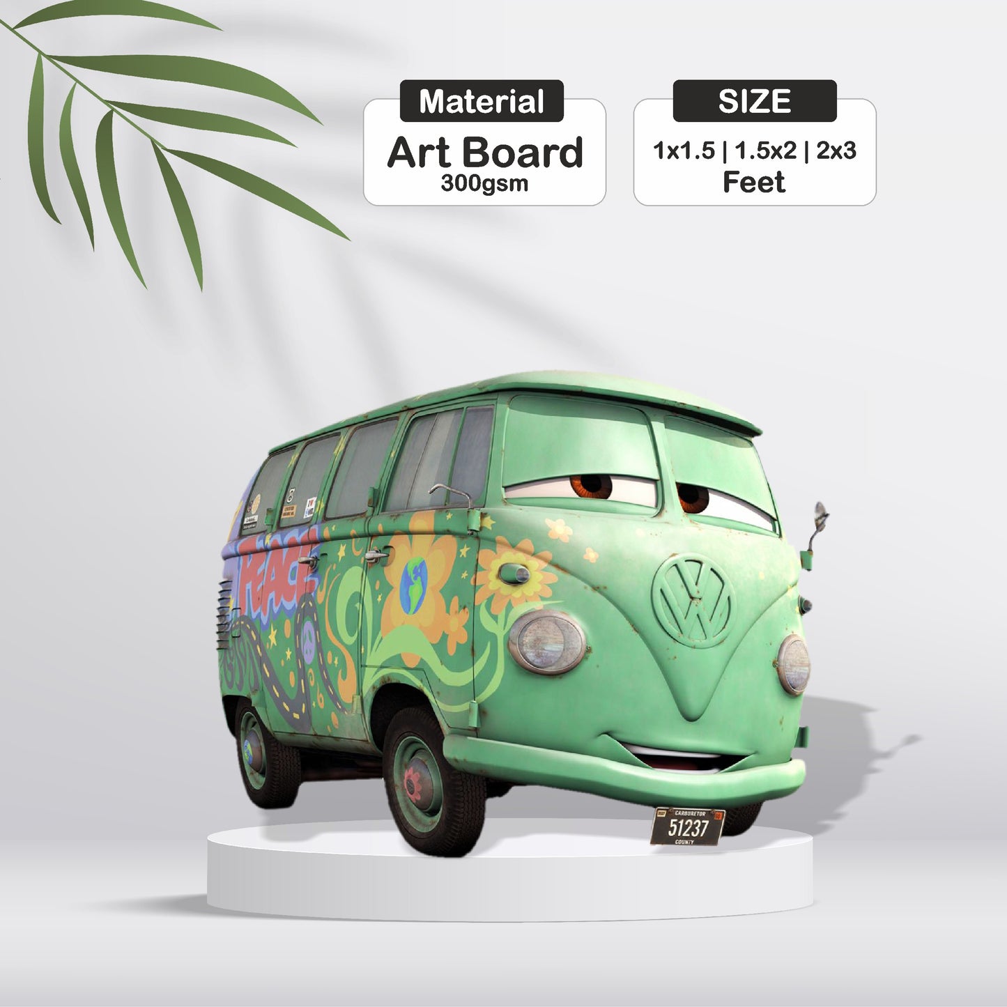 McQueen Car Theme Cutout - BP 13