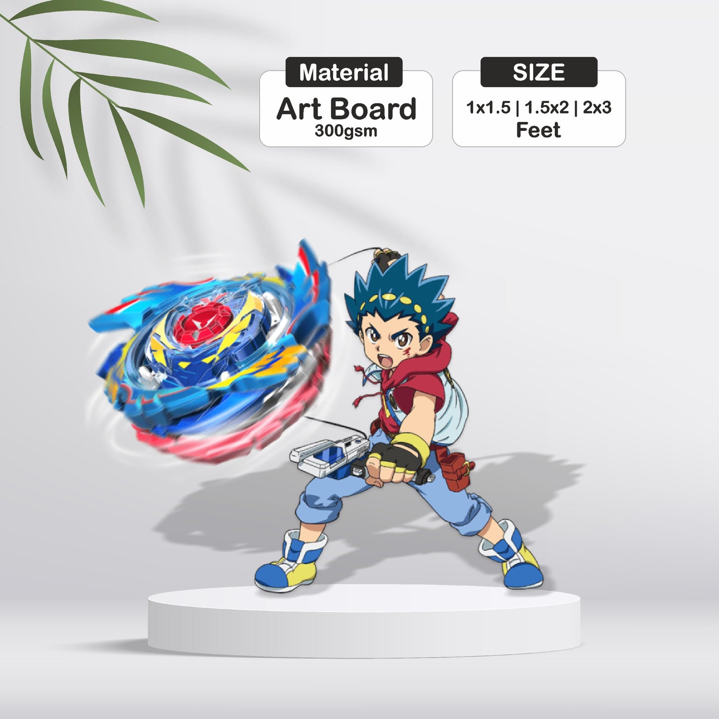 Beyblade Theme Cutout - BP 08