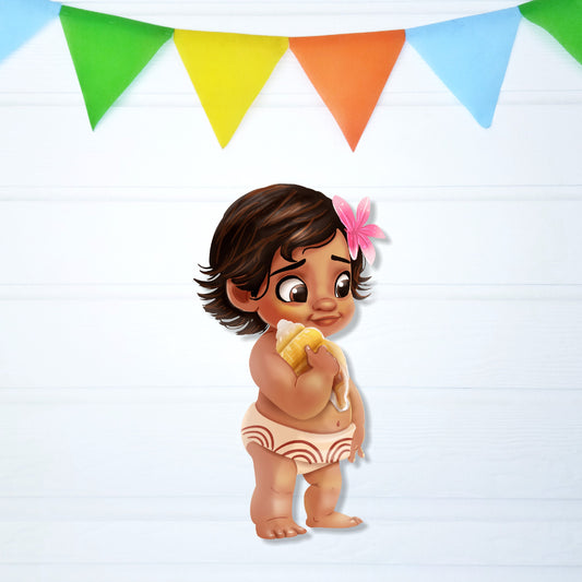 Moana Theme Cutout - BP 12