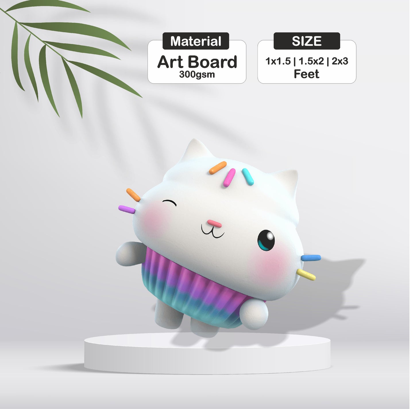 Gabby’s Dollhouse Theme Cutout - BP 12