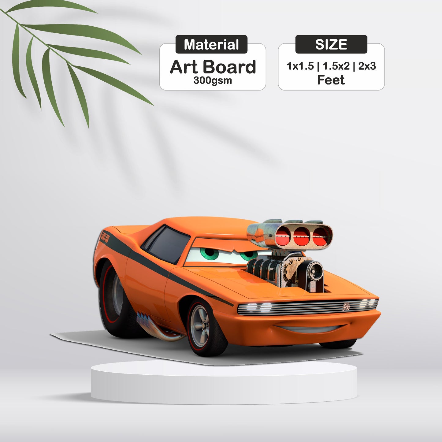 McQueen Car Theme Cutout - BP 14