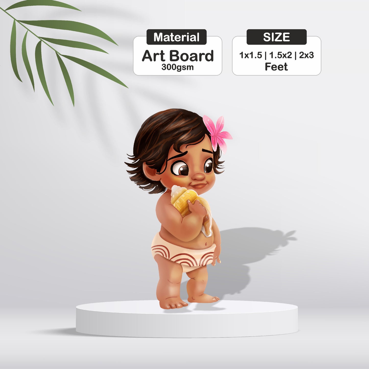 Moana Theme Cutout - BP 12