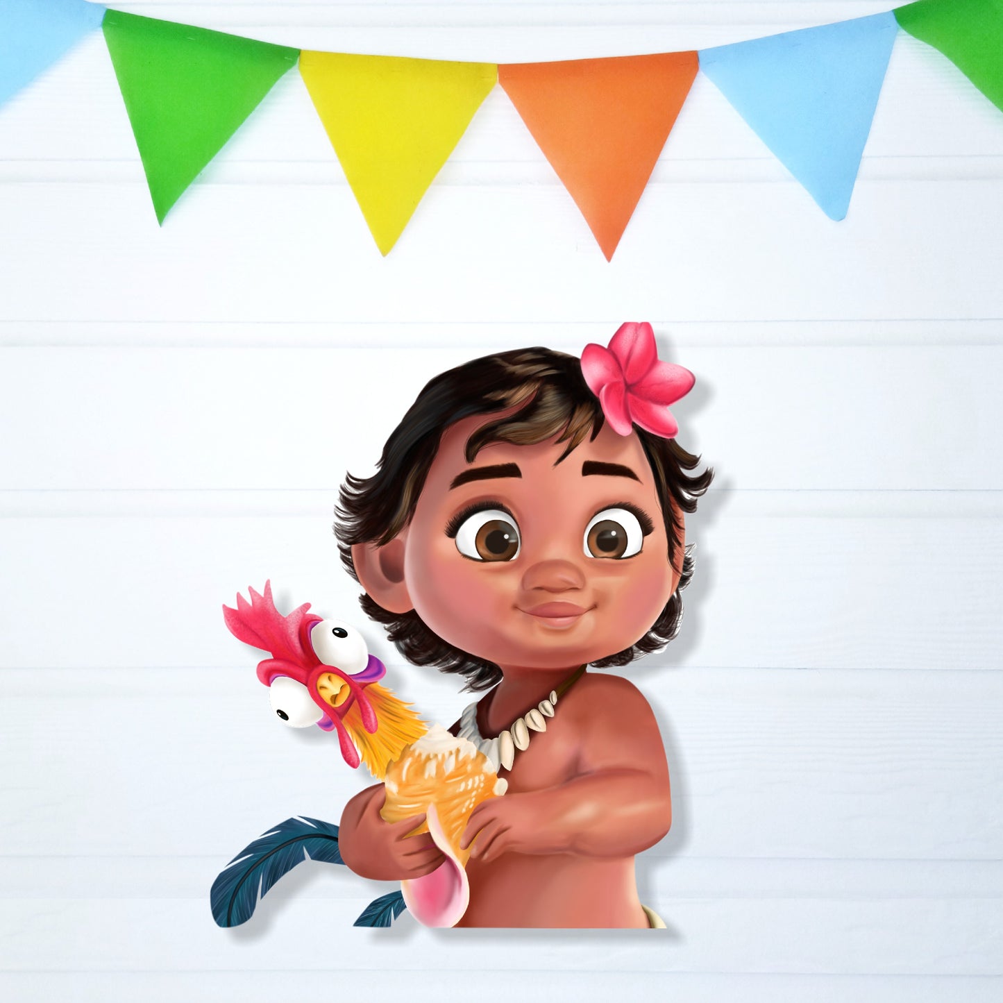 Moana Theme Cutout - BP 13