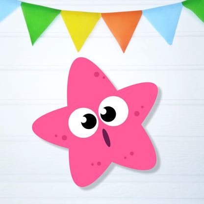 Baby Shark Theme Cutout - BP 13 My Store