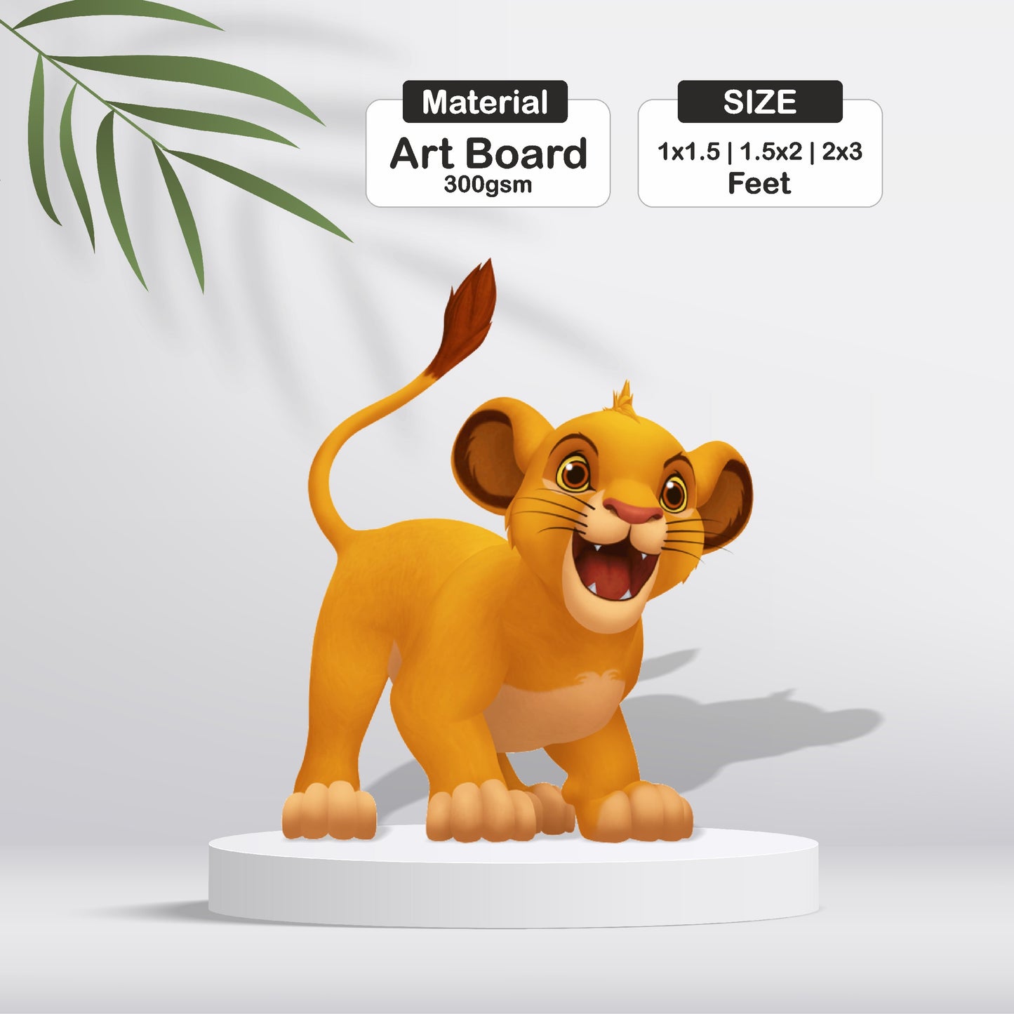 Lion King Theme Cutout - BP 05