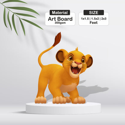 Lion King Theme Cutout - BP 05 My Store