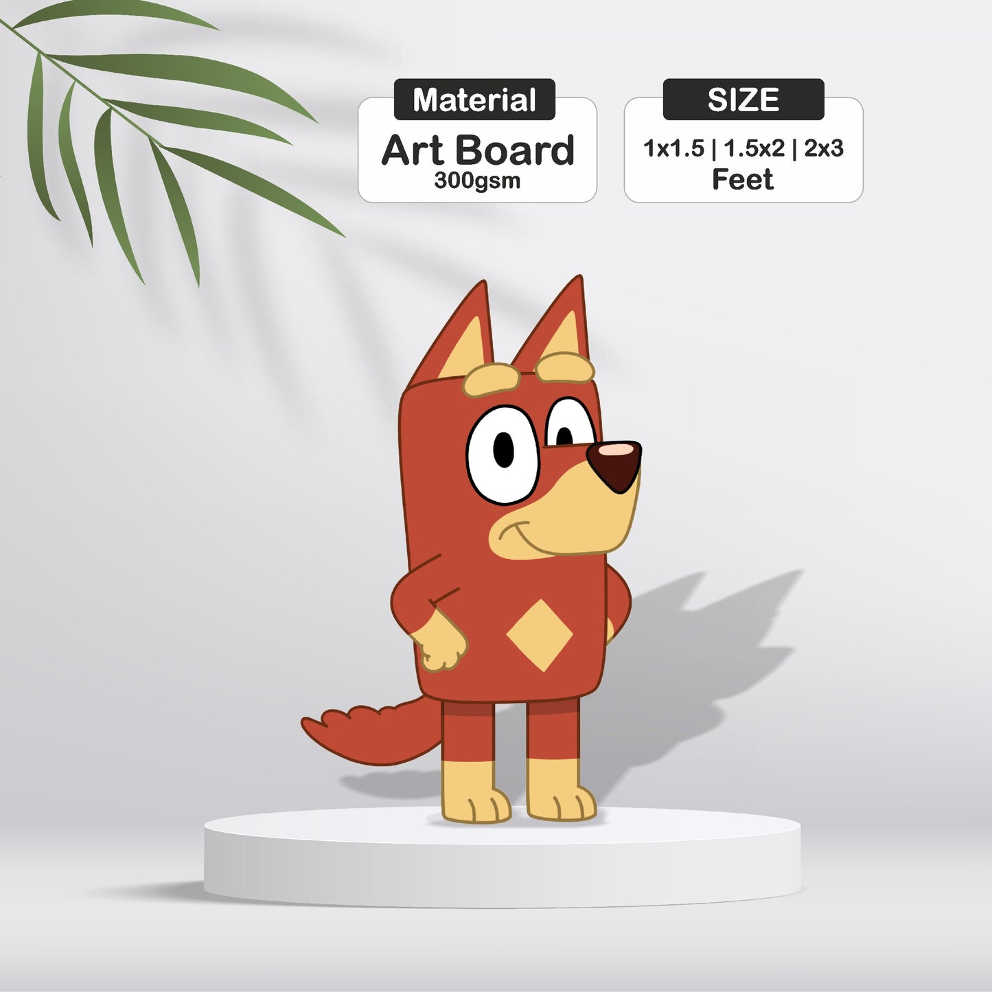 Bluey Theme Cutout - BP 13