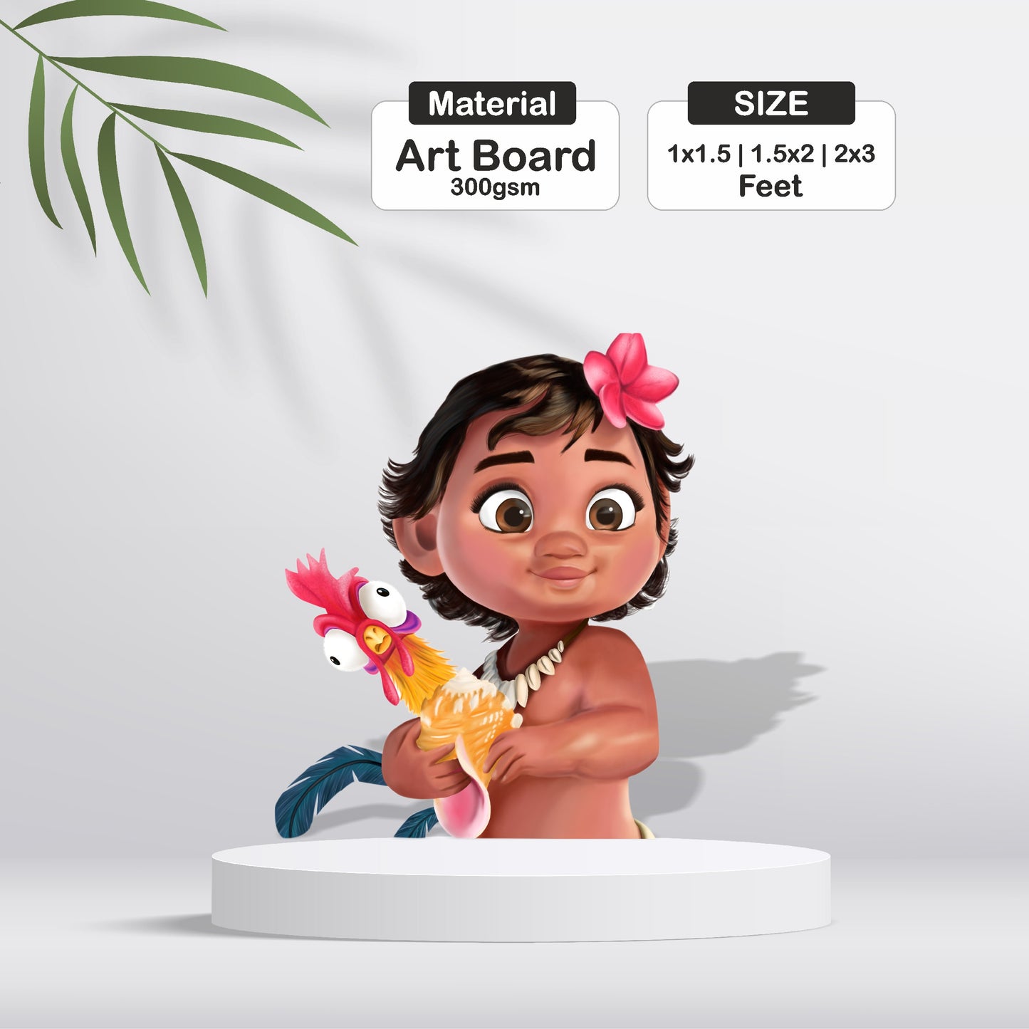 Moana Theme Cutout - BP 13