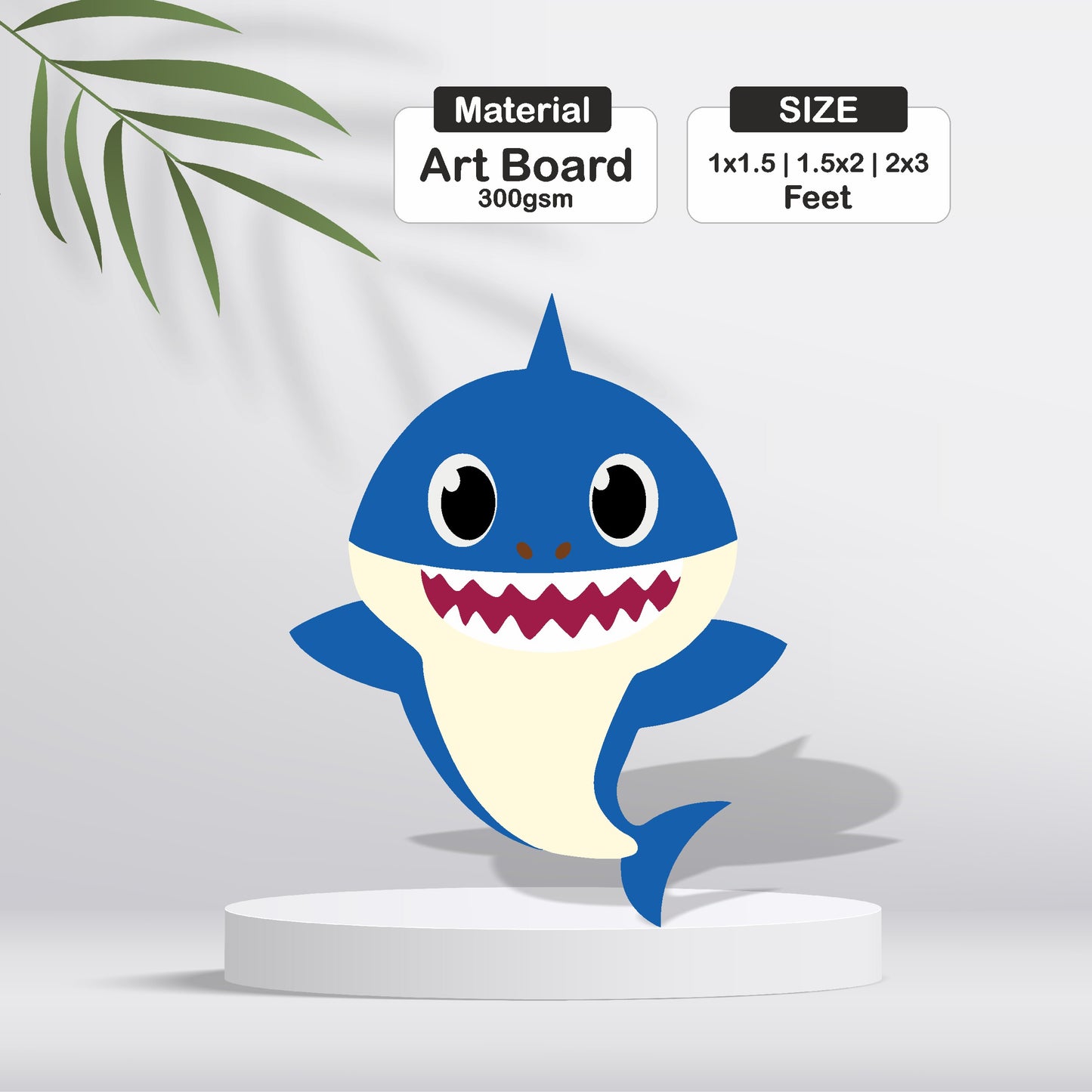 Baby Shark Theme Cutout - BP 04