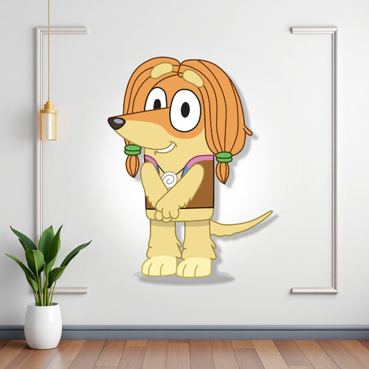 Bluey Theme Cutout - BP 15