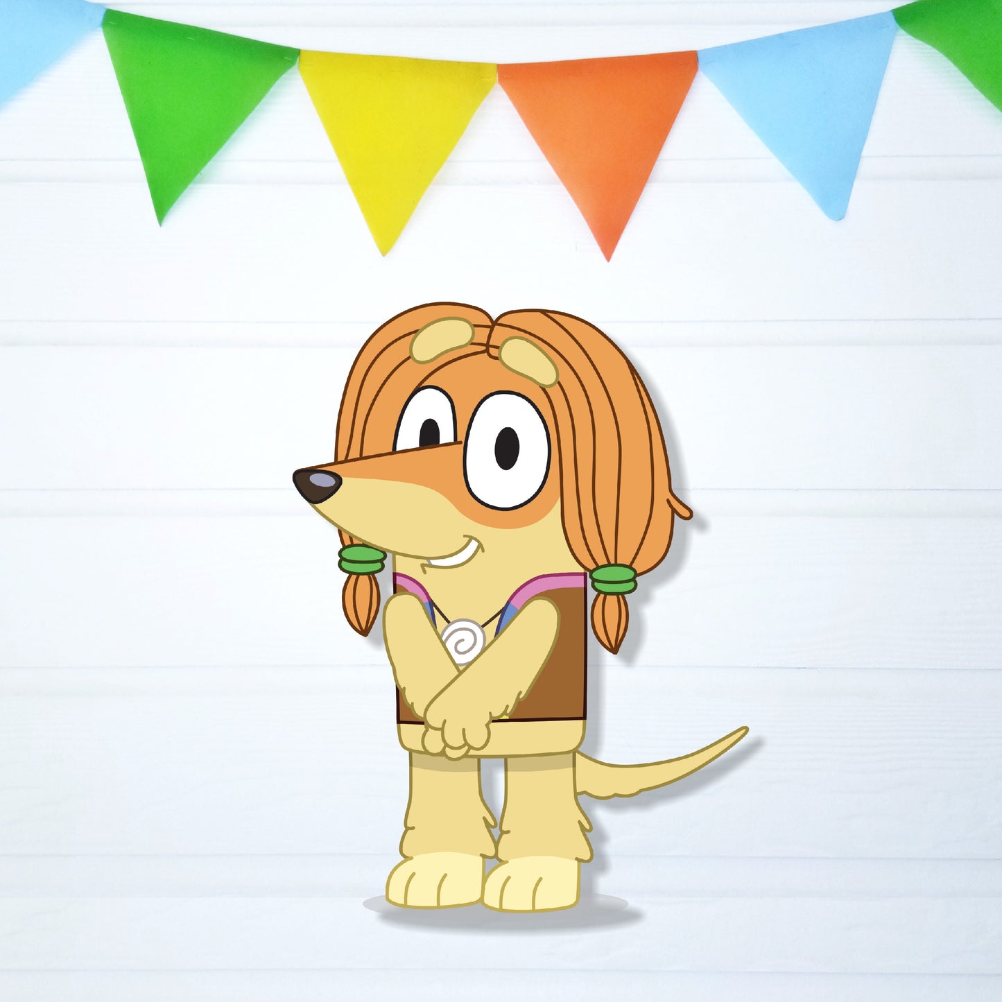 Bluey Theme Cutout - BP 15