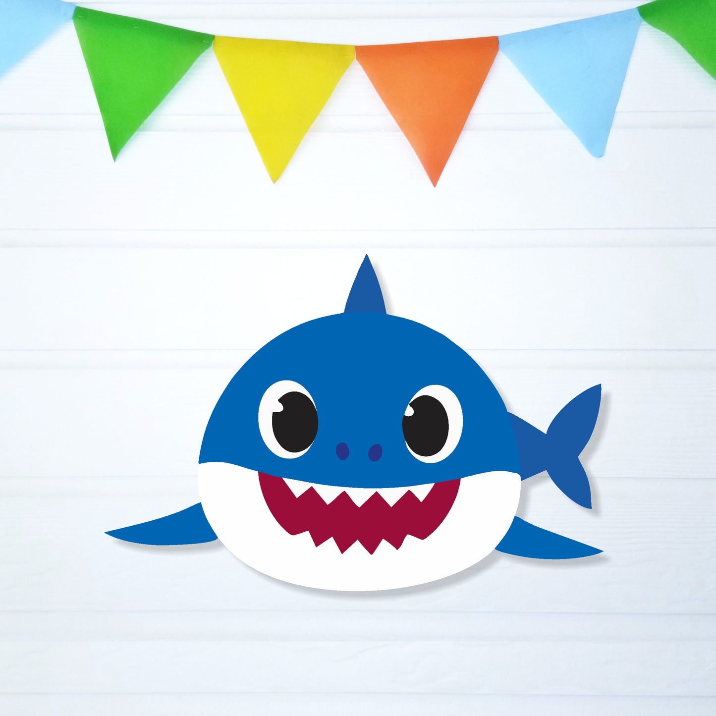 Baby Shark Theme Cutout - BP 15