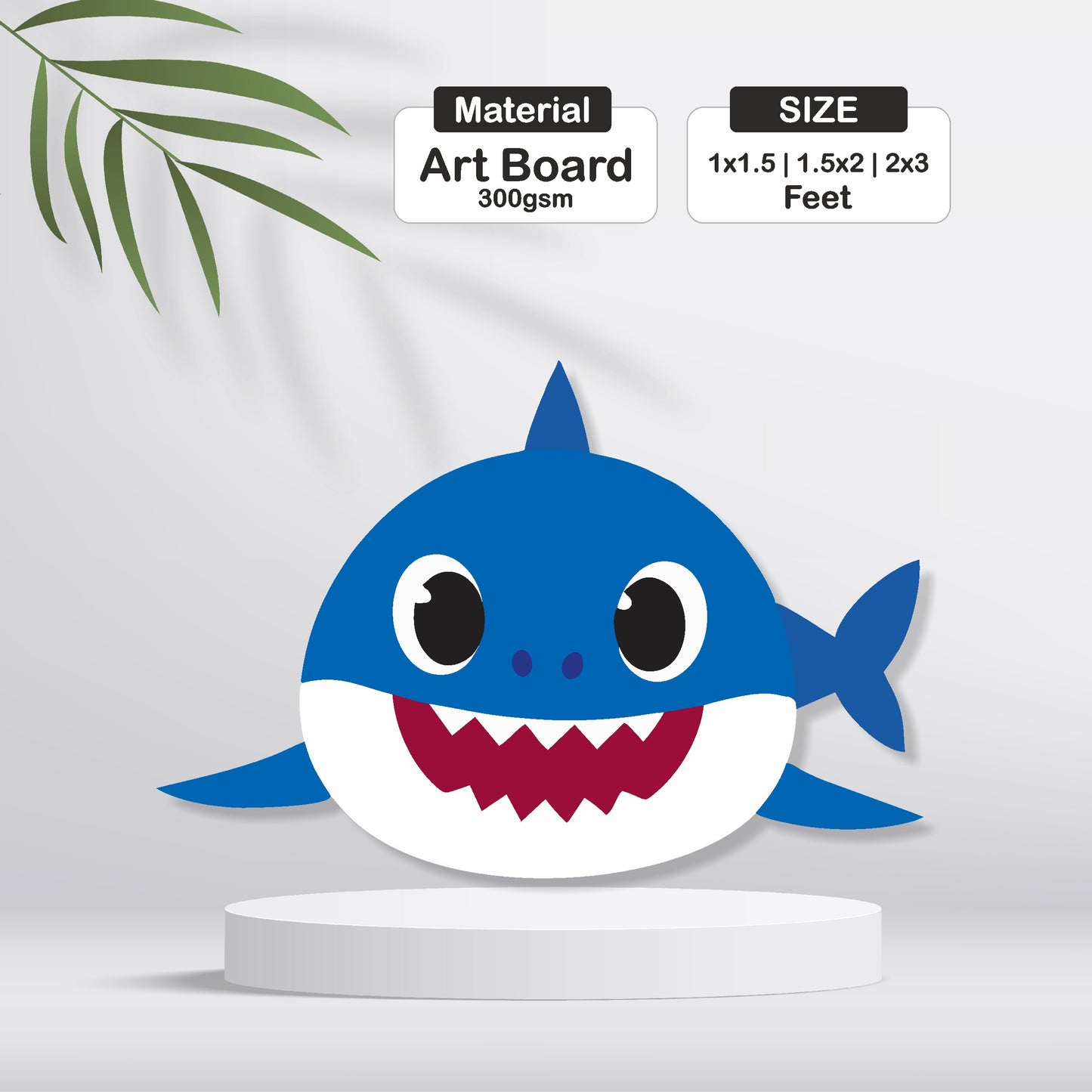 Baby Shark Theme Cutout - BP 15