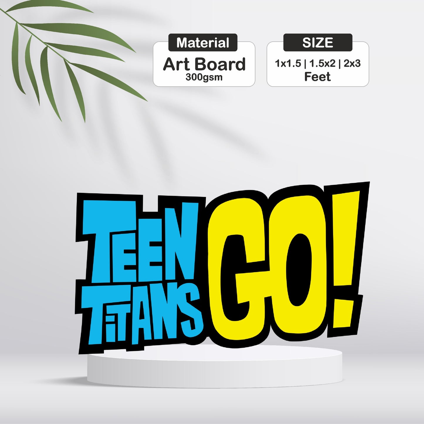 Teen Titans Theme Cutout - BP 13