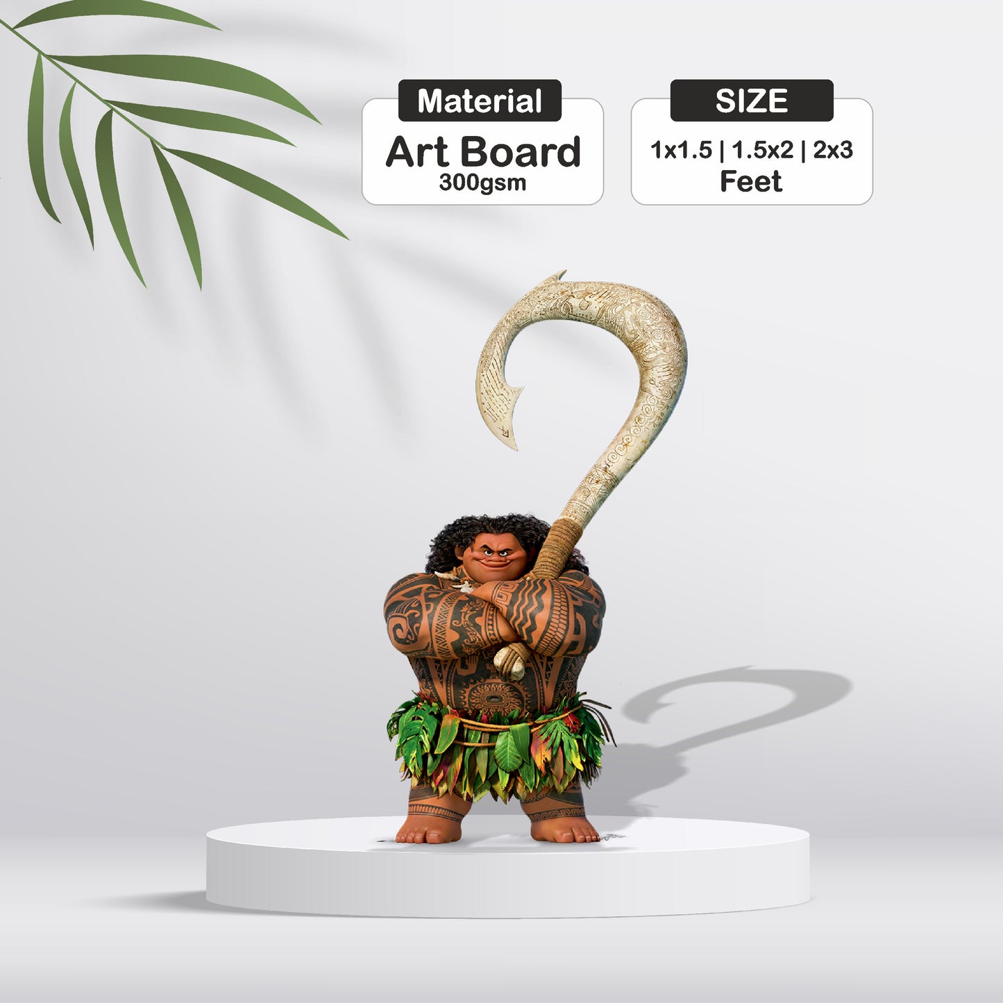 Moana Theme Cutout - BP 16