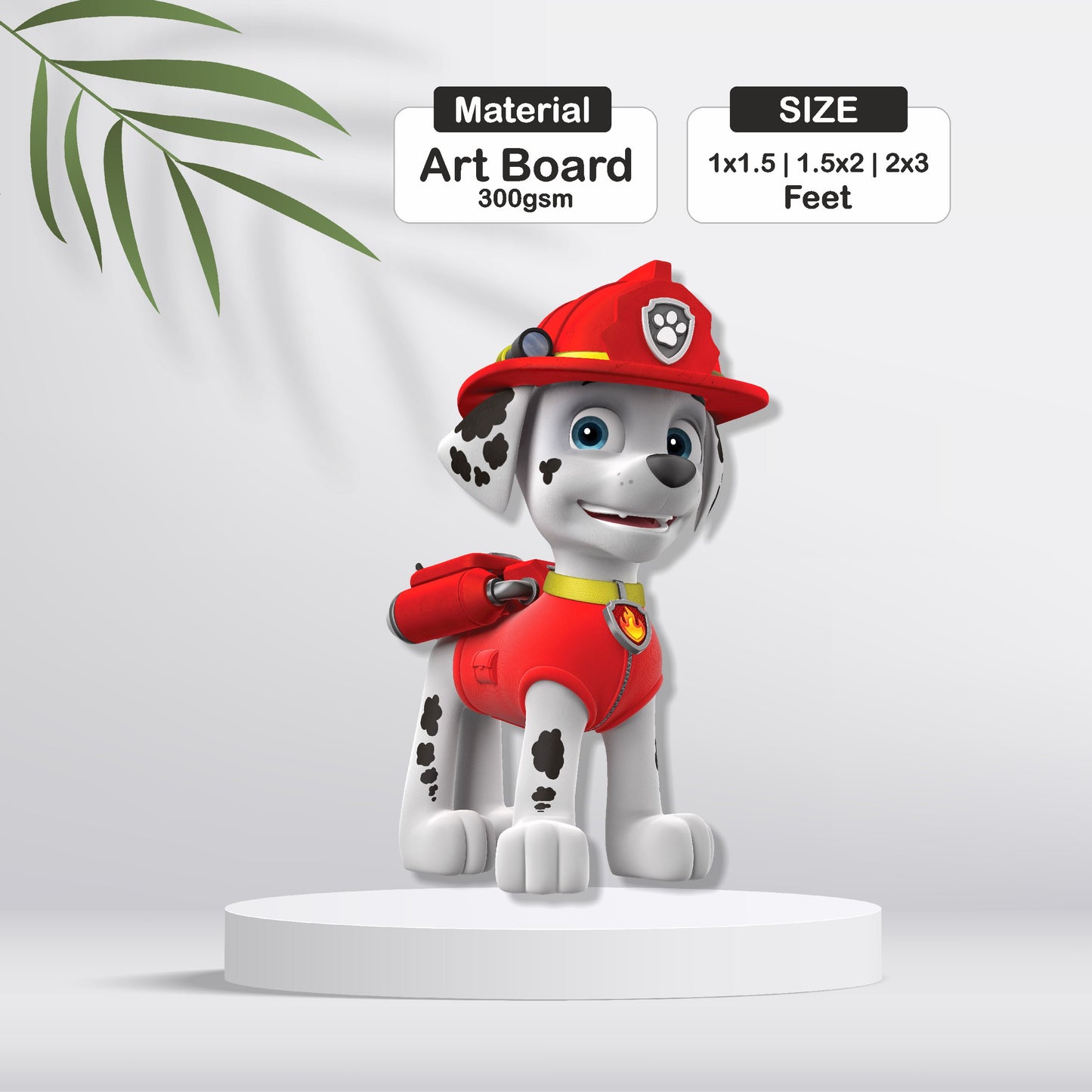 Paw Patrol Theme Cutout - BP 16