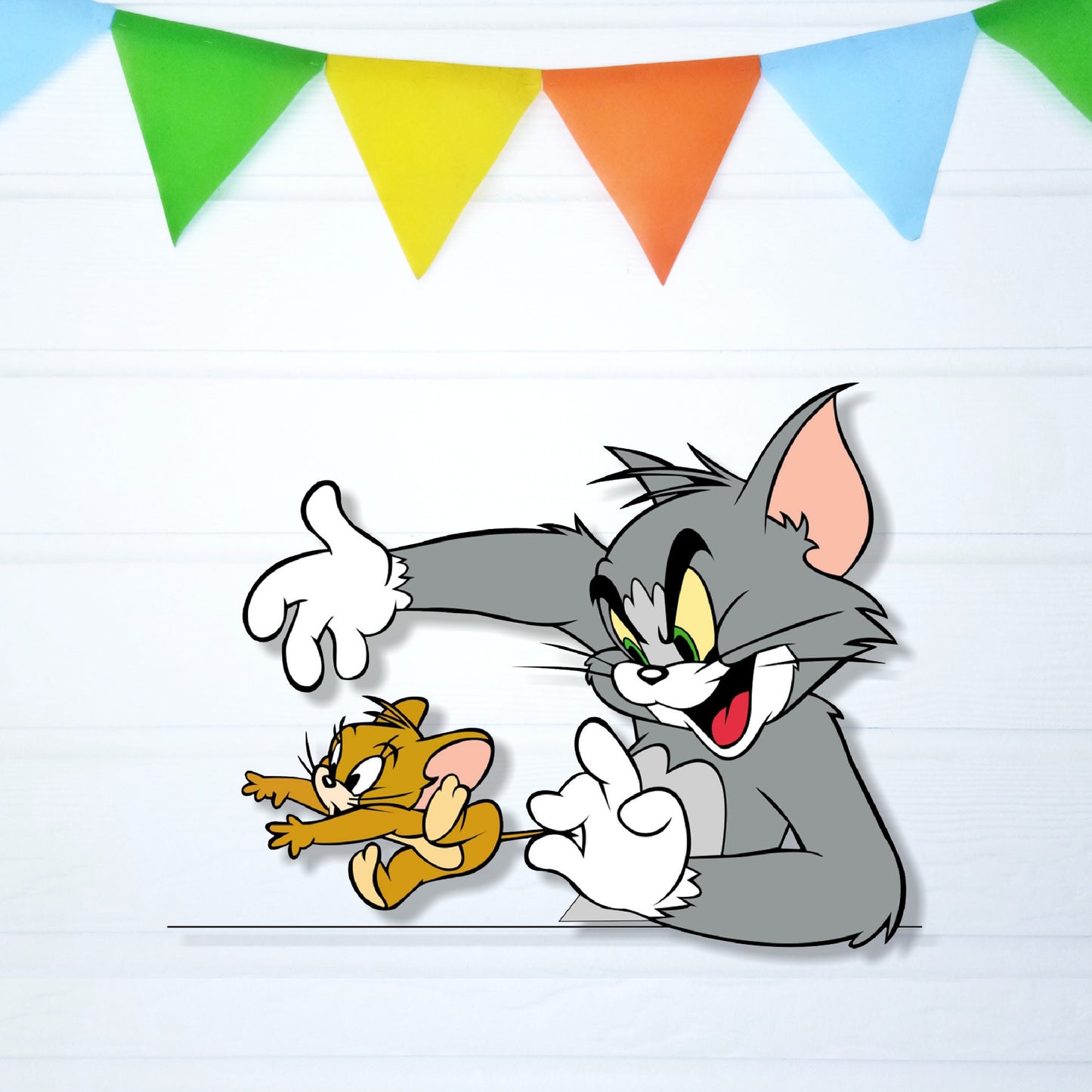 Tom & Jerry Theme Cutout - BP 07