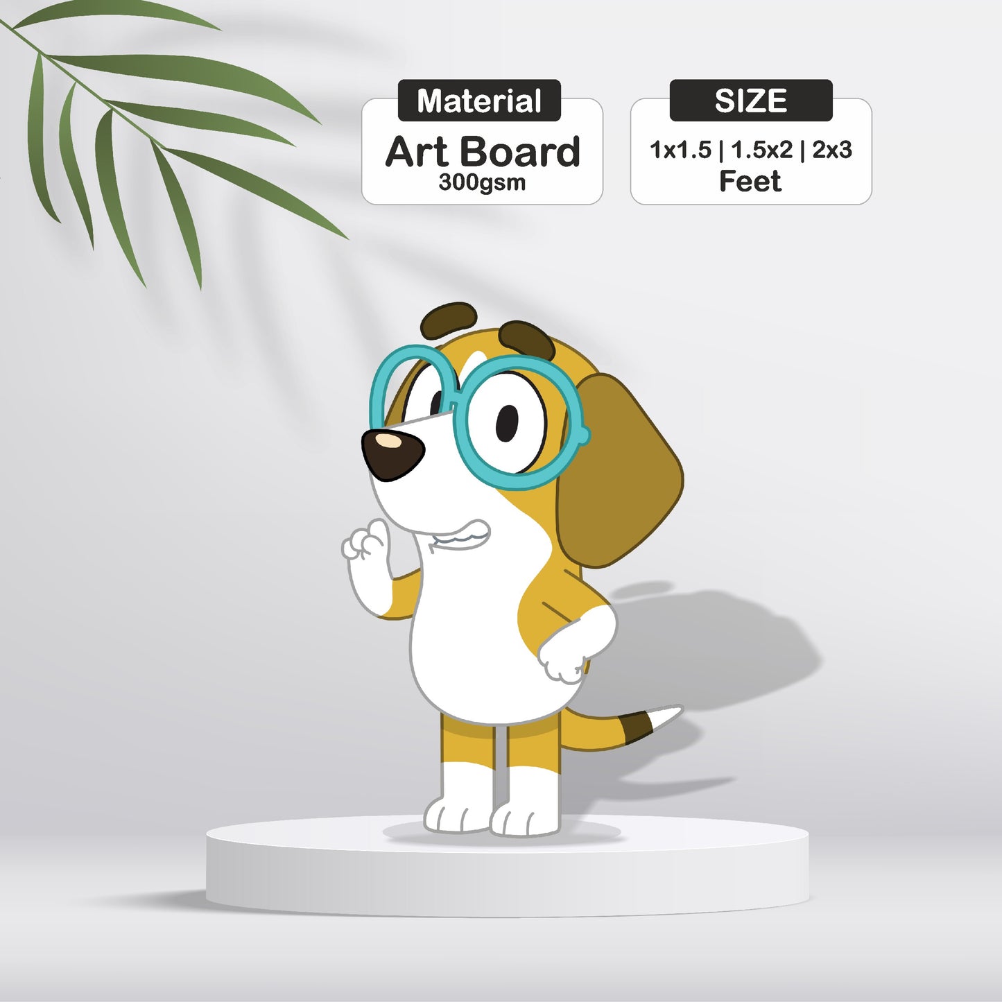 Bluey Theme Cutout - BP 17