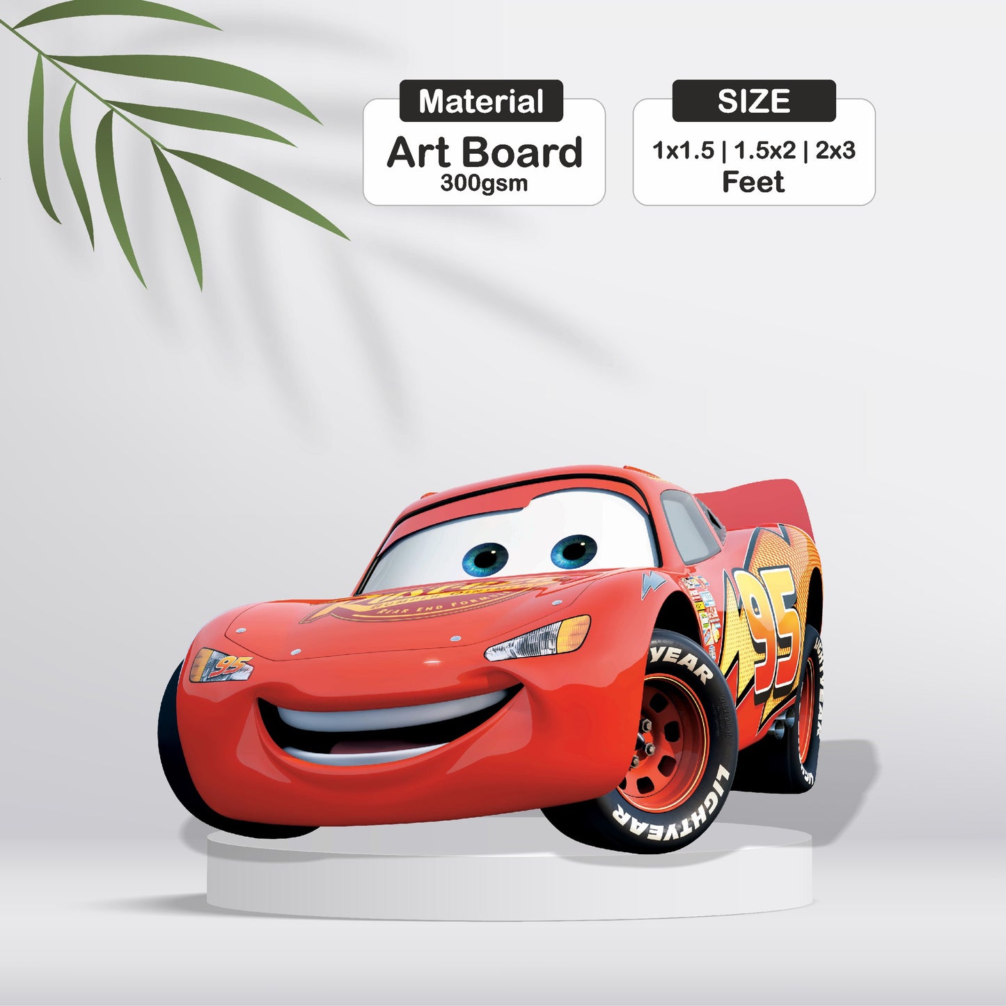 McQueen Car Theme Cutout - BP 03