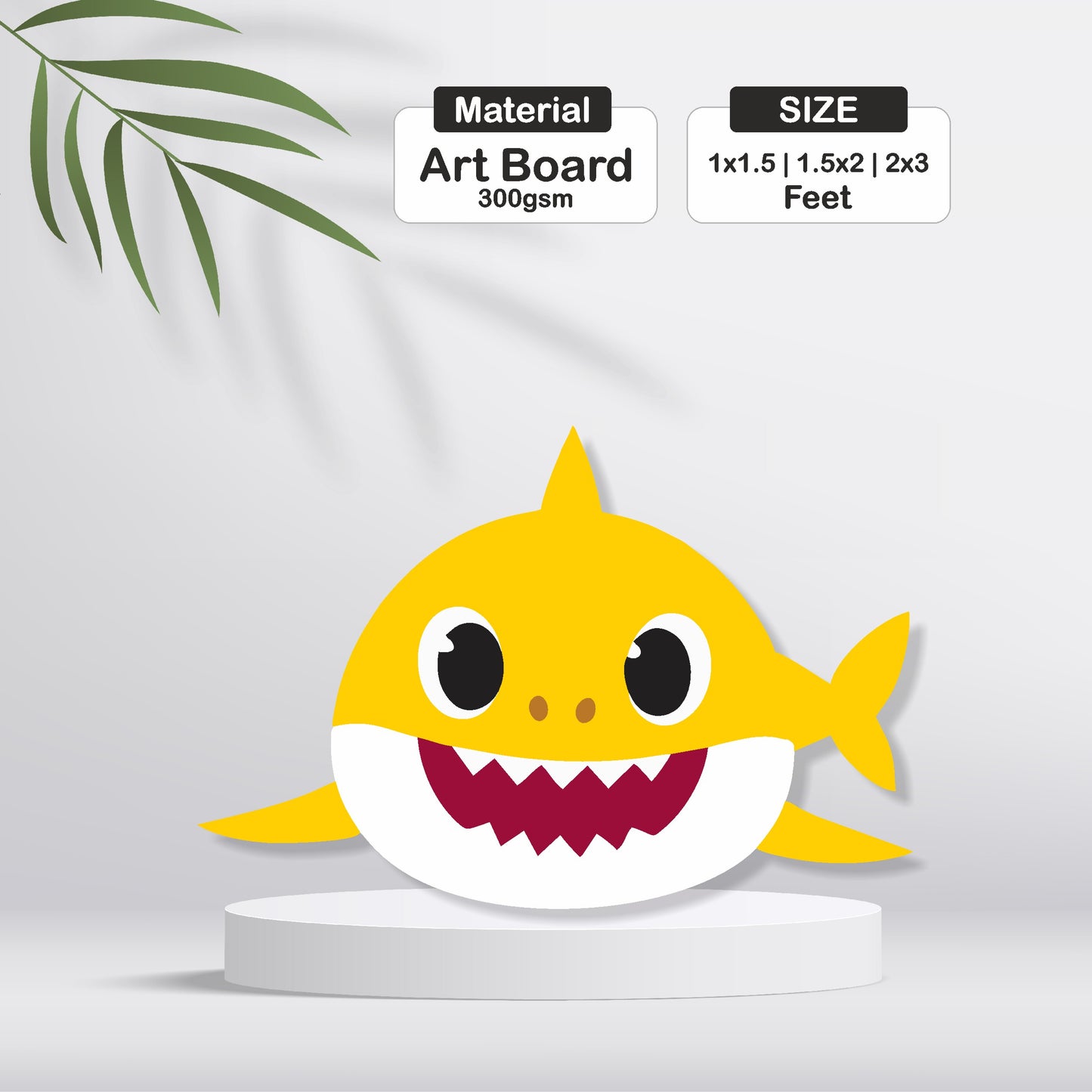 Baby Shark Theme Cutout - BP 17