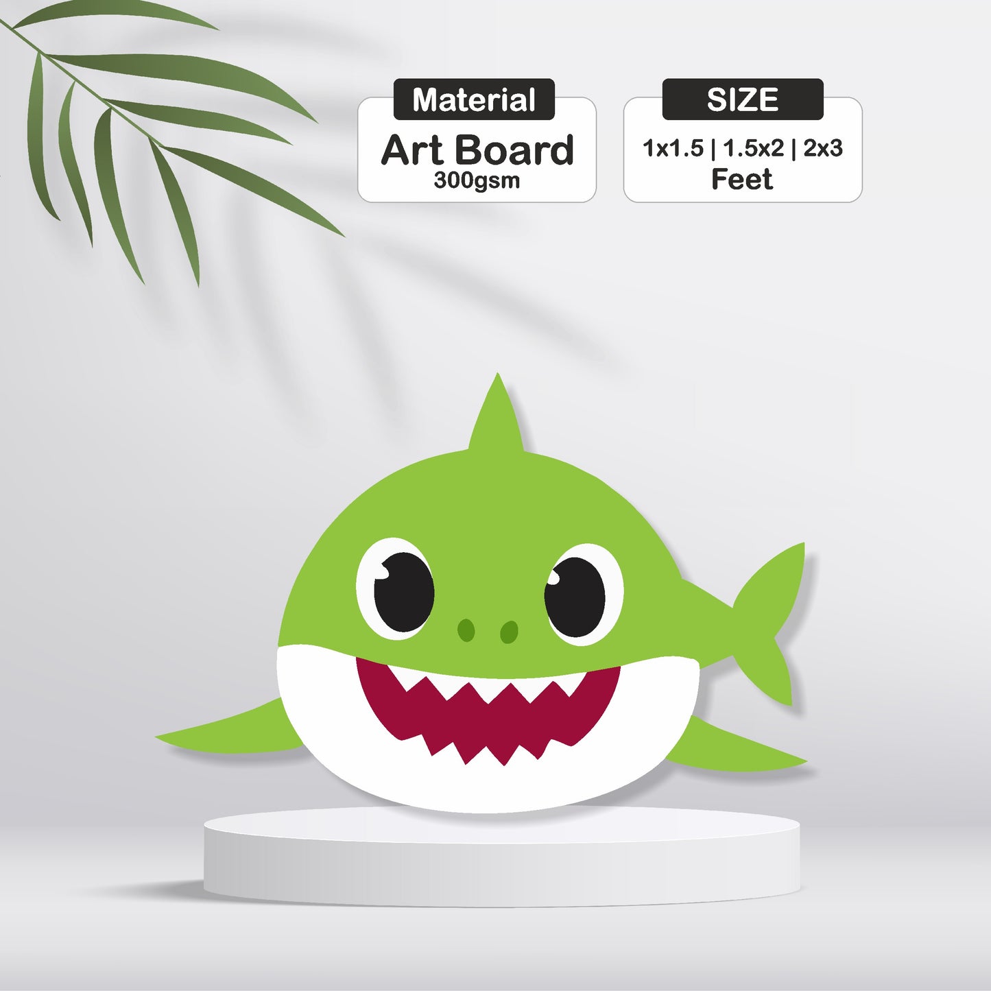 Baby Shark Theme Cutout - BP 18