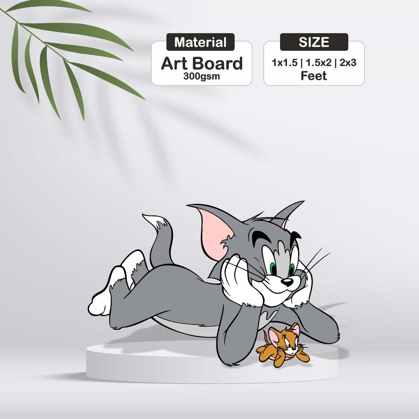 Tom & Jerry Theme Cutout - BP 06