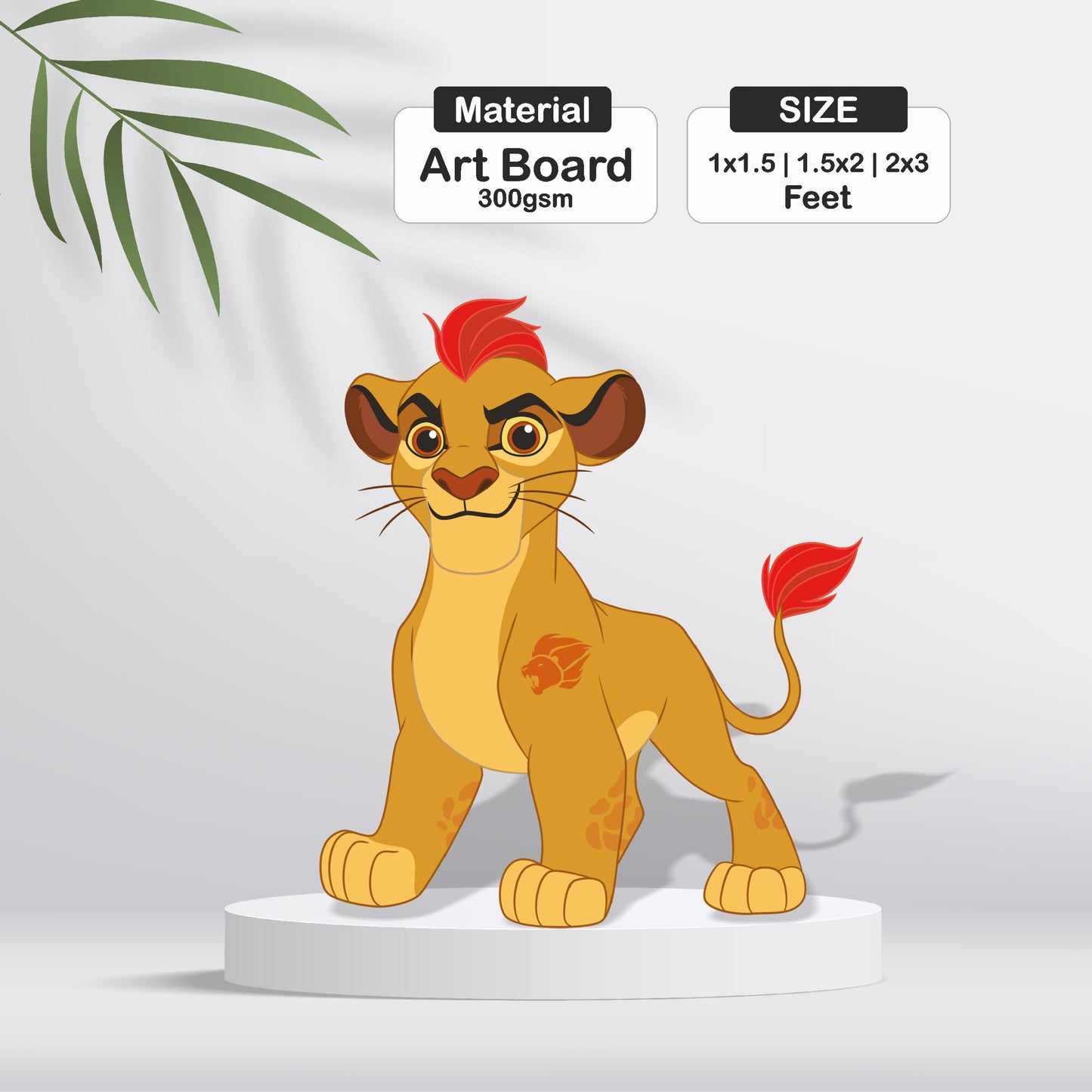 Lion King Theme Cutout - BP 21