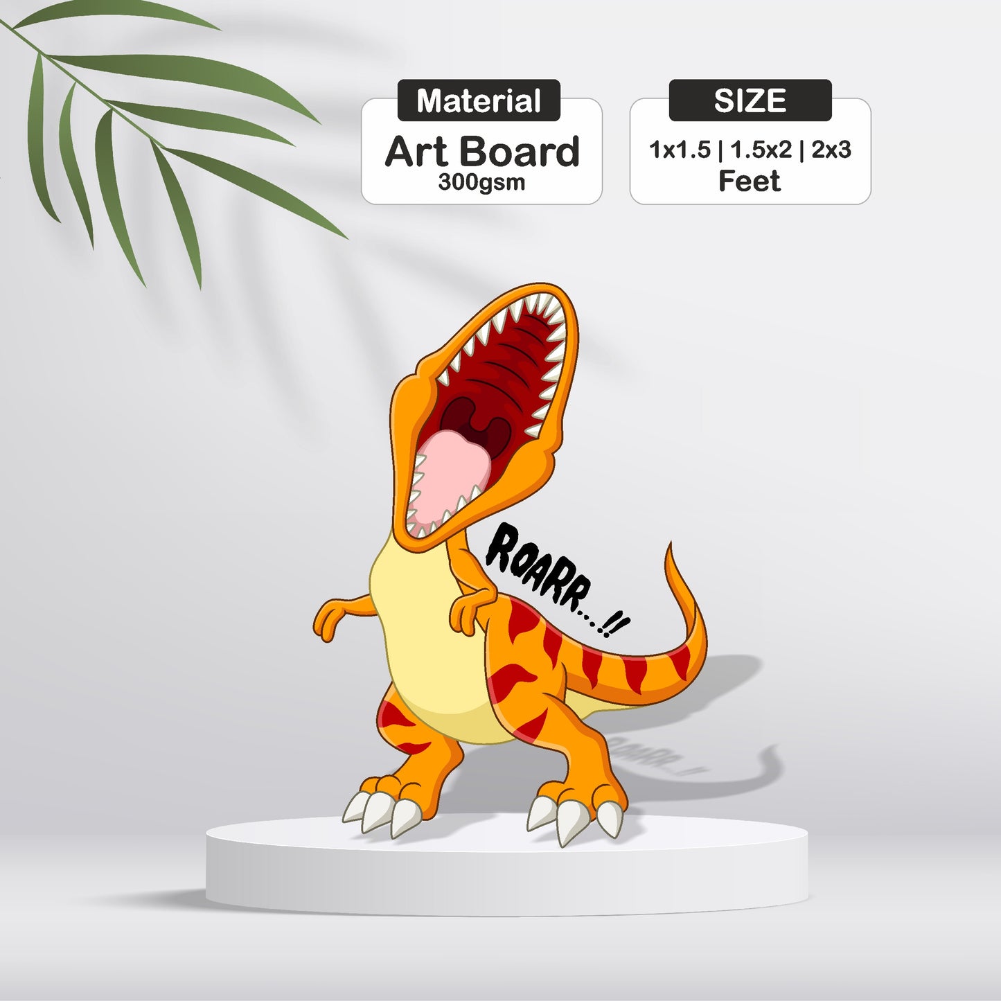 Dino Theme Cutout - BP 03