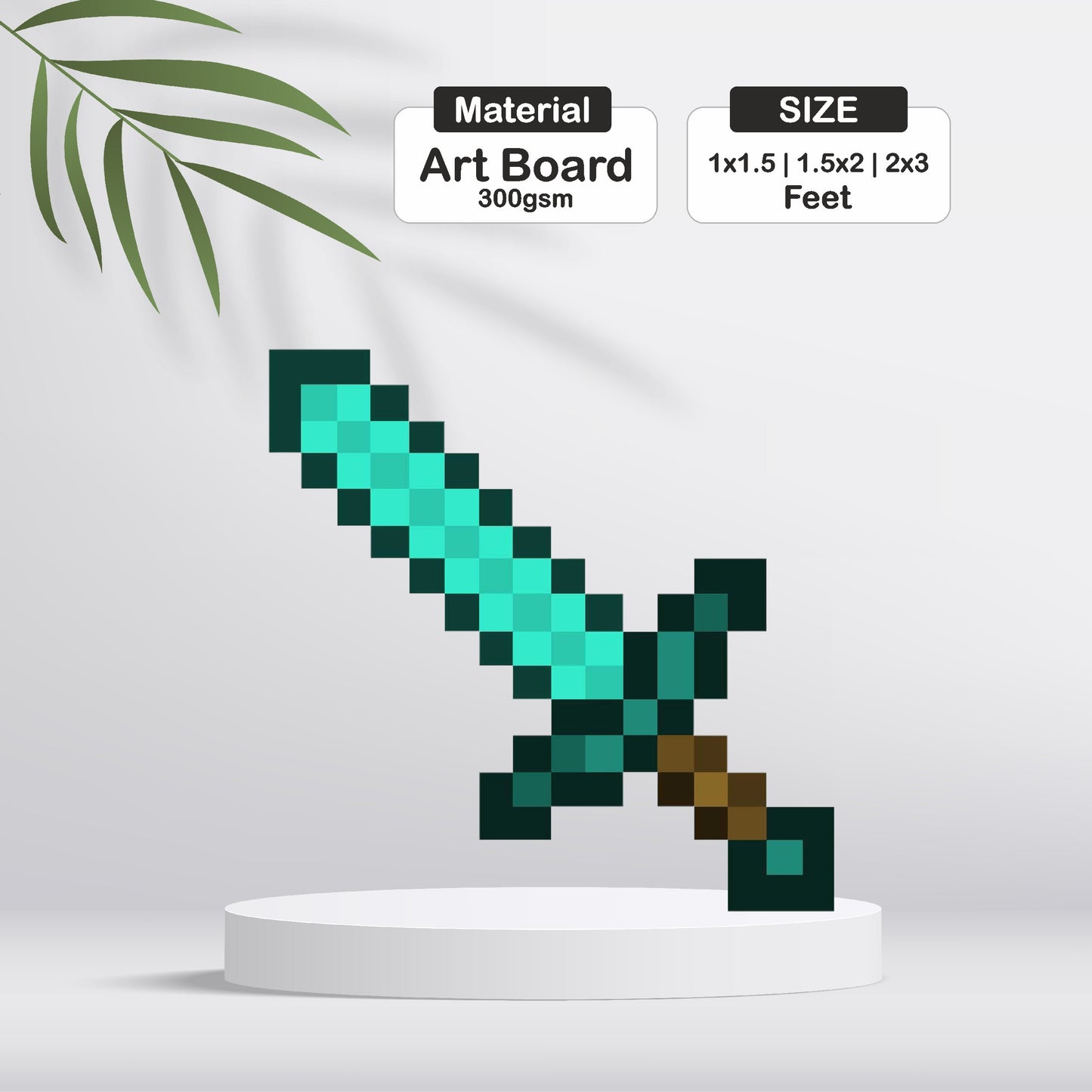Minecraft Theme Cutout - BP 13
