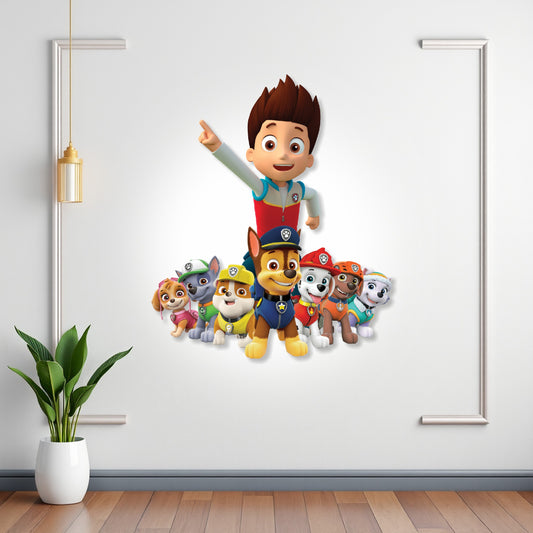 Paw Patrol Theme Cutout - BP 04