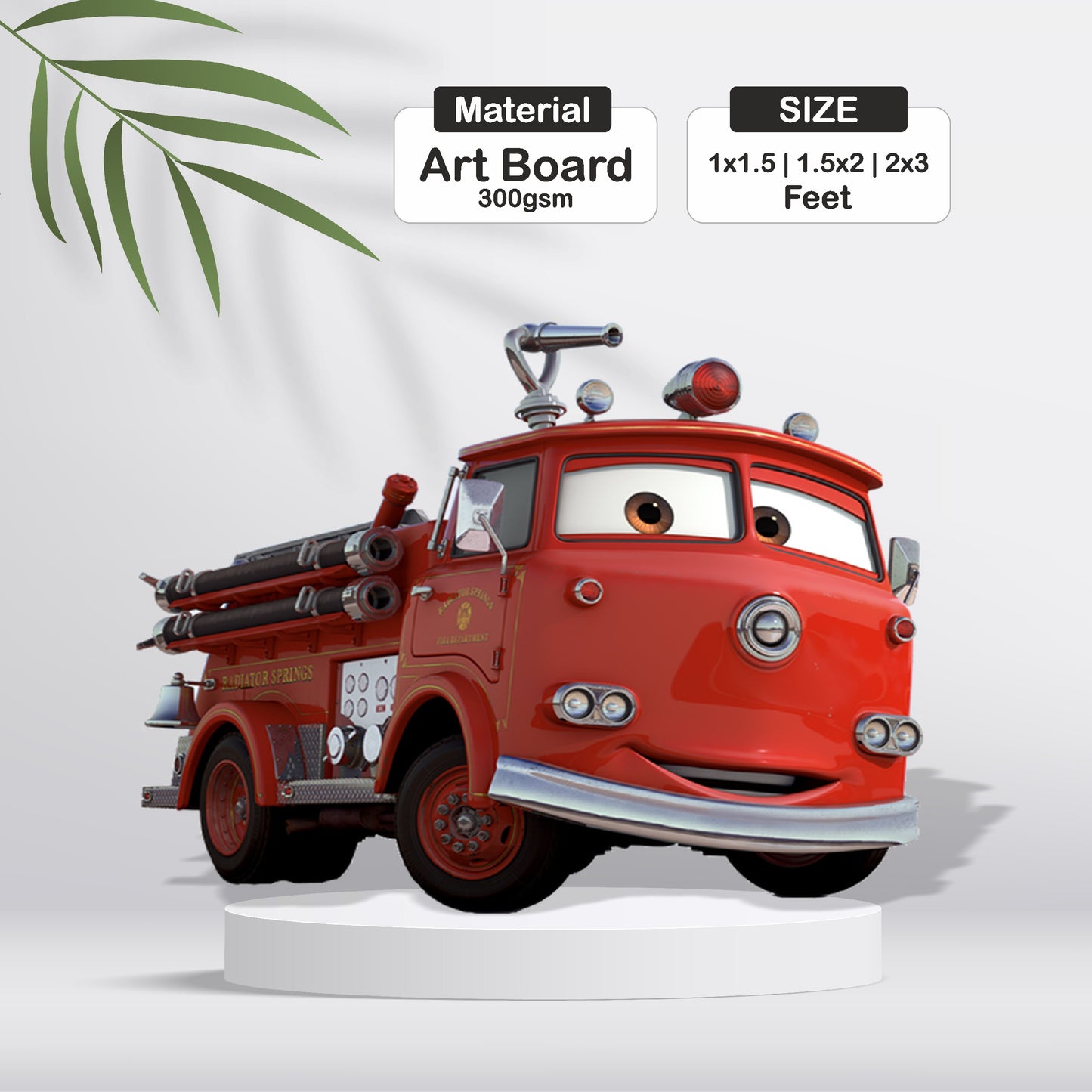 McQueen Car Theme Cutout - BP 19