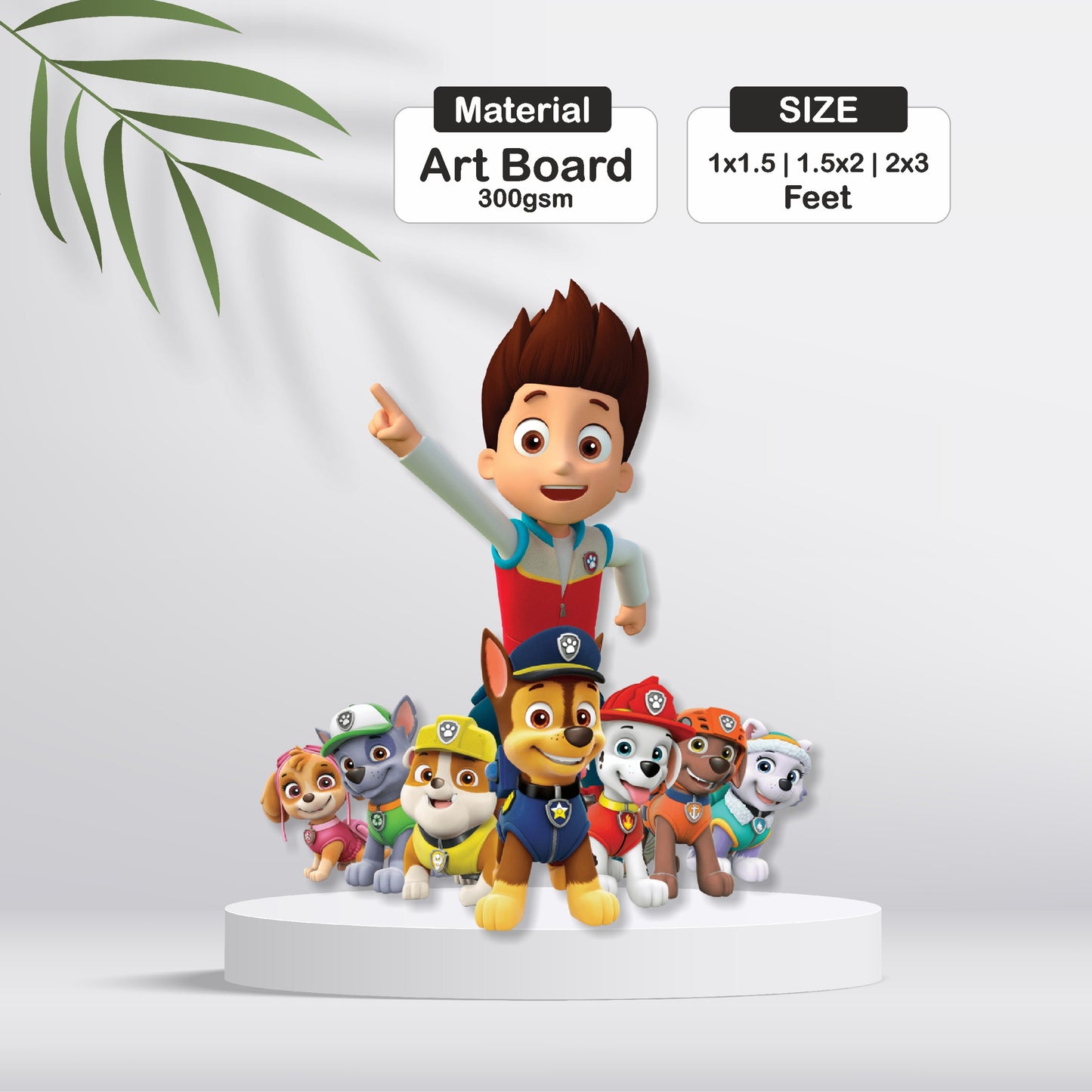 Paw Patrol Theme Cutout - BP 04