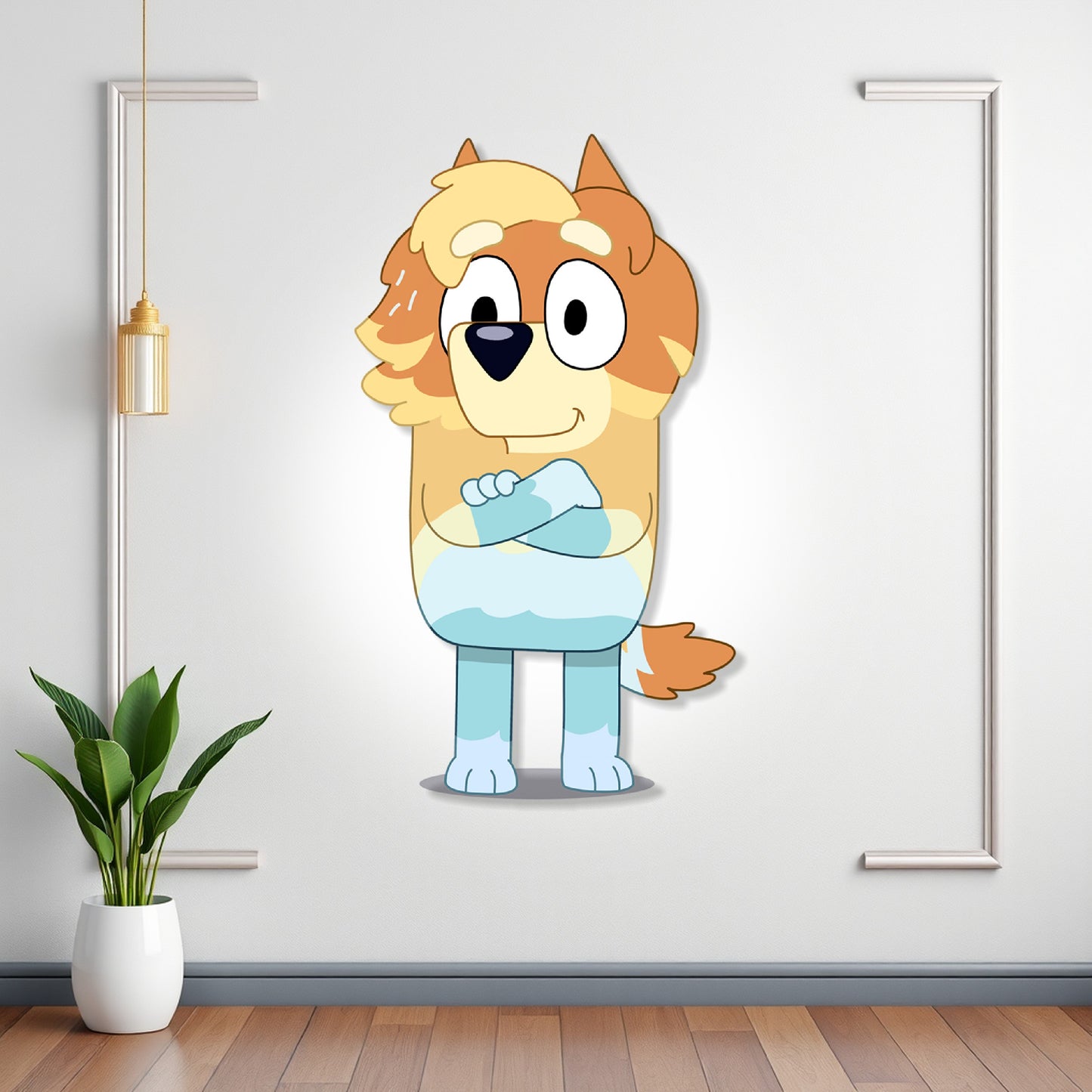 Bluey Theme Cutout - BP 20